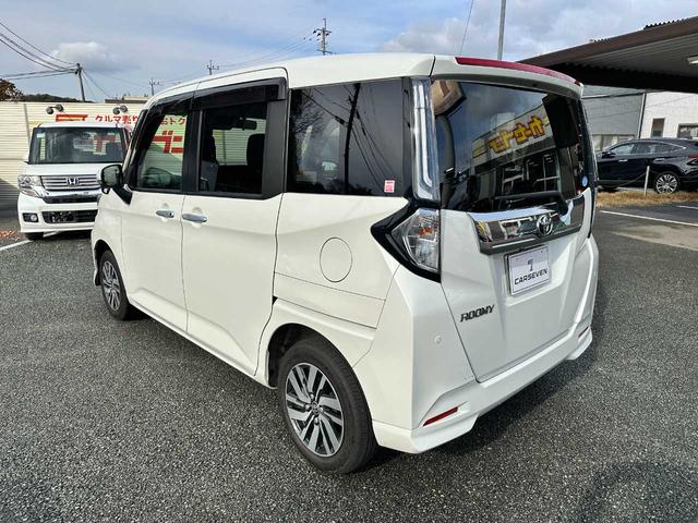 ルーミー カスタムＧ　禁煙車　ＥＴＣ　バックカメラ　フルセグＴＶ　Ｂｌｕｅｔｏｏｔｈ　アダプティブクルーズコントロール　障害物センサー　衝突被害軽減ブレーキ　アクセル踏み間違い防止装置（7枚目）