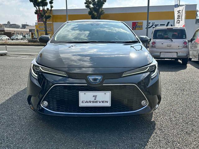 カローラツーリング ハイブリッド　ダブルバイビー　禁煙車　ディスプレイオーディオ　Ｂｌｕｅｔｏｏｔｈ　バックカメラ　ＥＴＣ　ドラレコ前後　衝突被害軽減ブレーキ　障害物センサー　アクセル踏み間違い防止装置　レーンキープアシスト（3枚目）