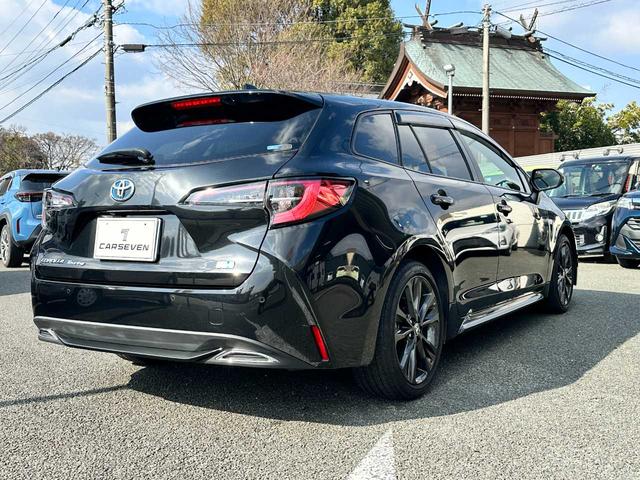 カローラツーリング ハイブリッド　ダブルバイビー　禁煙車　ディスプレイオーディオ　Ｂｌｕｅｔｏｏｔｈ　バックカメラ　ＥＴＣ　ドラレコ前後　衝突被害軽減ブレーキ　障害物センサー　アクセル踏み間違い防止装置　レーンキープアシスト（6枚目）