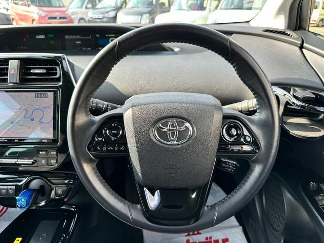 プリウス Aツーリングセレクション 禁煙車 フルセグTV バックカメラ Bluetooth CD/DVD ETC 衝突被害軽減ブレーキ 障害物センサー ブラインドスポットモニター 電動シート パーキングアシスト(39枚目)