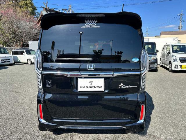 Ｎ－ＢＯＸカスタム Ｇ・Ｌホンダセンシング　禁煙車　ナビ　フルセグＴＶ　Ｂｌｕｅｔｏｏｔｈ　ＣＤ／ＤＶＤ　バックカメラ　ＥＴＣ　衝突被害軽減ブレーキ　横滑り防止装置　レーンキープアシスト　アクセル踏み間違い防止装置　両側スライド片側電動ドア（6枚目）