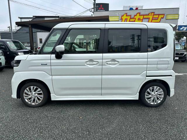 スペーシアカスタム ハイブリッドＧＳ　スズキコネクト対応通信機装着車　禁煙車　マルチアラウンドモニター　フルセグＴＶ　Ｂｌｕｅｔｏｏｔｈ　ＣＤ／ＤＶＤ　ドライブレコーダー　衝突被害軽減ブレーキ　障害物センサー　アクセル踏み間違い防止装置（10枚目）