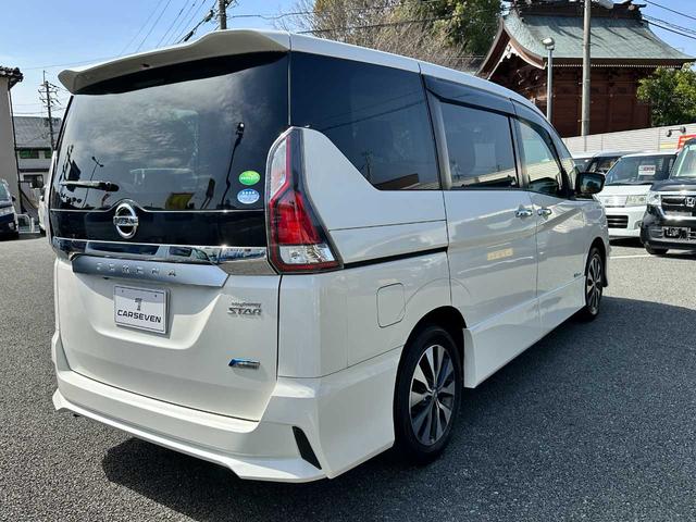 セレナ ハイウェイスター　禁煙車　ＫＭＧ認定保証　ナビ　フルセグＴＶ　バックカメラ　Ｂｌｕｅｔｏｏｔｈ　ＣＤ／ＤＶＤ　両側電動スライドドア　衝突被害軽減ブレーキ　レーンキープアシスト　ドライブレコーダー　ＥＴＣ　ウォークスルー（5枚目）