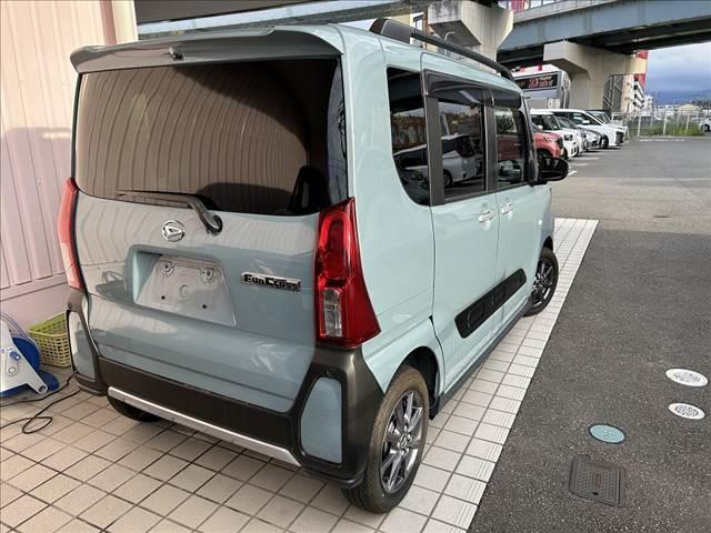 タント ファンクロス　両側電動スライドドア　衝突軽減ブレーキ　スマートキ　シートヒーター　クリアランスソナー　アイドリングストップ　ＥＣＳ　ＬＥＤヘッドライト（34枚目）