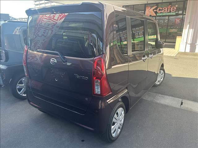 タント Ｘ　届出済未使用車　禁煙車片側電動スライドドアバックカメラアイドリングストップ　衝突被害軽減ブレーキ　ＡＣＣキーレス　スマートキー　電子パーキング（4枚目）