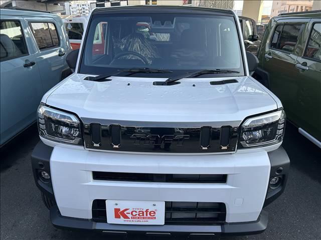 タフト Ｇ　ダーククロムベンチャー　届出済未使用車　禁煙車アイドリングストップ　衝突被害軽減ブレーキキーレス　スマートキー電子パーキングサンルーフ（2枚目）