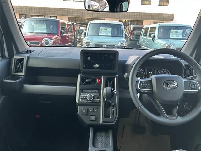 タフト Ｇ　ダーククロムベンチャー　届出済未使用車　禁煙車アイドリングストップ　衝突被害軽減ブレーキキーレス　スマートキー電子パーキングサンルーフ（14枚目）