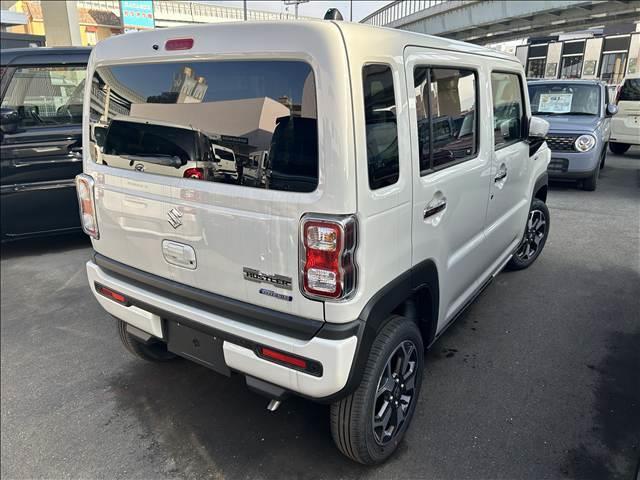 ハスラー ハイブリッドX 届出済未使用車 禁煙車アイドリングストップ 衝突被害軽減ブレーキキーレス スマートキー電子パーキング(4枚目)