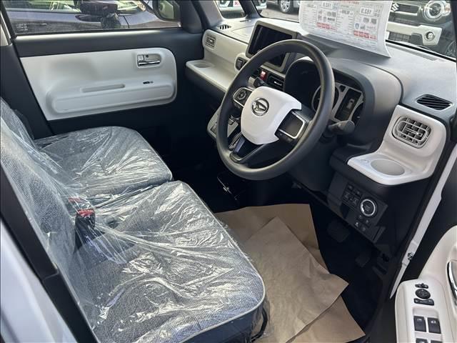 ムーヴキャンバス ストライプスＧ　届出済未使用車　禁煙車両側電動スライドドア　アイドリングストップ　衝突被害軽減ブレーキキーレス　スマートキー　電子パーキング（40枚目）