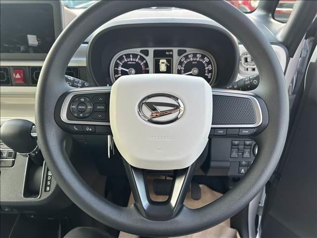 ムーヴキャンバス ストライプスＧ　届出済未使用車　禁煙車両側電動スライドドア　アイドリングストップ　衝突被害軽減ブレーキキーレス　スマートキー　電子パーキング（36枚目）