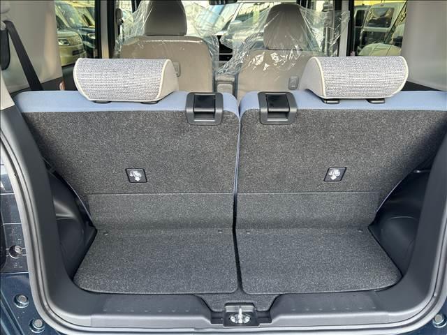 ムーヴキャンバス ストライプスG 届出済未使用車 禁煙車両側電動スライドドア アイドリングストップ 衝突被害軽減ブレーキキーレス スマートキー 電子パーキング(6枚目)