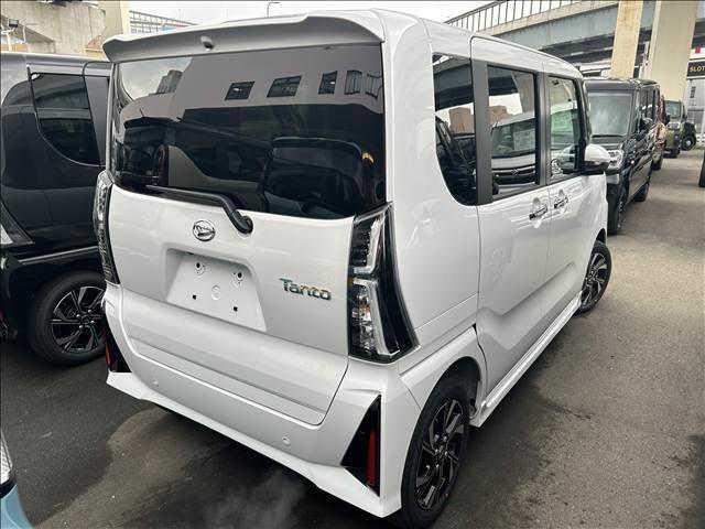 タント カスタムX 届出済未使用車 禁煙車両側電動スライドドアアイドリングストップ 衝突被害軽減ブレーキキーレス スマートキー電子パーキング(4枚目)