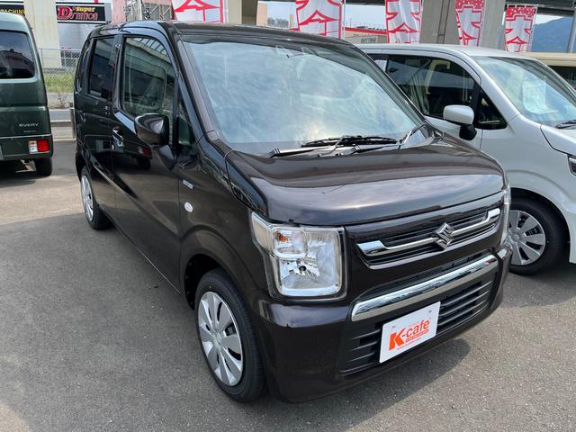 ワゴンＲ ハイブリッドＦＸ－Ｓ　ハイブリッドＦＸ－Ｓ（４名）　衝突軽減ブレーキ　届出済未使用車　オーディオレス（7枚目）