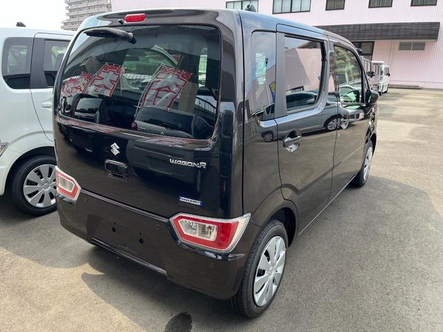 ワゴンＲ ハイブリッドＦＸ－Ｓ　ハイブリッドＦＸ－Ｓ（４名）　衝突軽減ブレーキ　届出済未使用車　オーディオレス（8枚目）