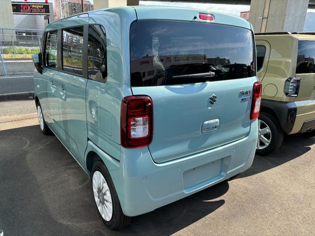 ワゴンＲスマイル ハイブリッドＳ　衝突軽減ブレーキ　届出済未使用車　オーディオレス　両側電動スライドドア　運転席シートヒーター（10枚目）