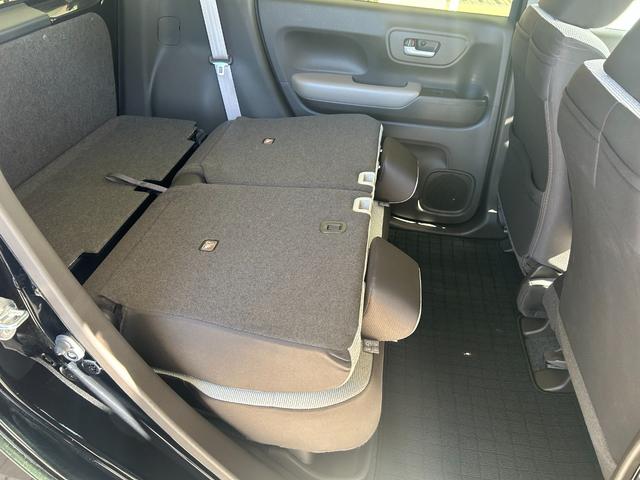 すべてのシートをアレンジすれば、広々としたスペースが出現します。