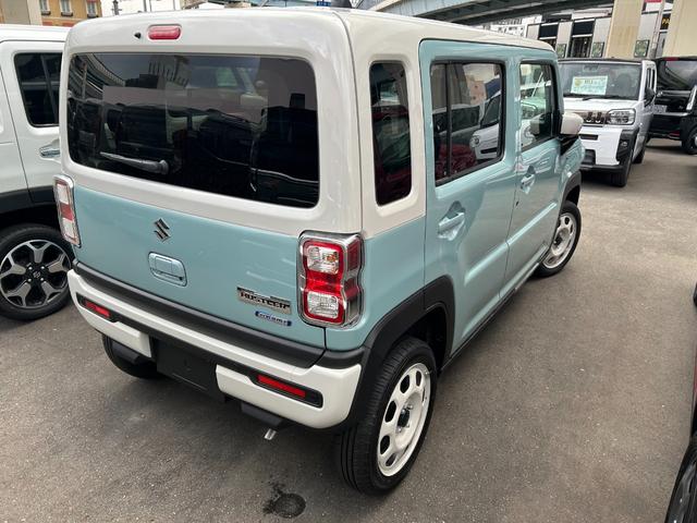 ハスラー ハイブリッドＧ　届出済未使用車　禁煙車アイドリングストップ　衝突被害軽減ブレーキ　ＡＣＣキーレス　スマートキーシートヒーター（4枚目）