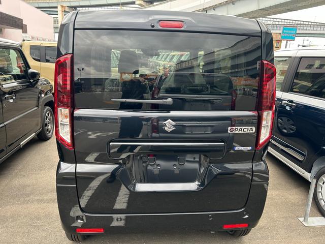 スペーシア ハイブリッドＧ　届出済未使用車　禁煙車両側手動スライドドアキーレス　スマートキーアイドリングストップ　衝突被害軽減ブレーキ　ＡＣＣ（3枚目）