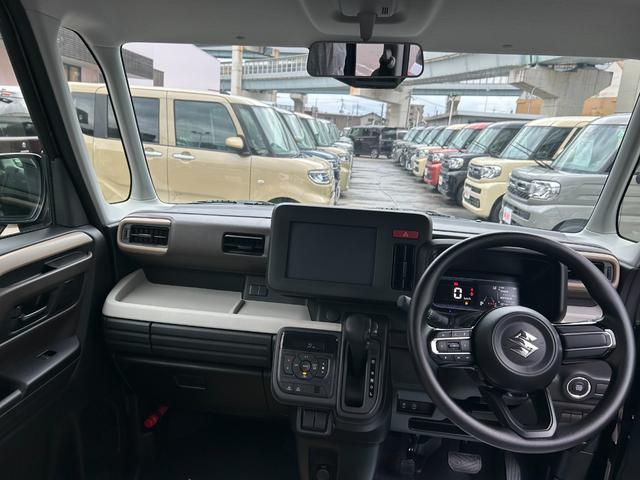 スペーシア ハイブリッドＧ　届出済未使用車　禁煙車両側手動スライドドアキーレス　スマートキーアイドリングストップ　衝突被害軽減ブレーキ　ＡＣＣ（14枚目）