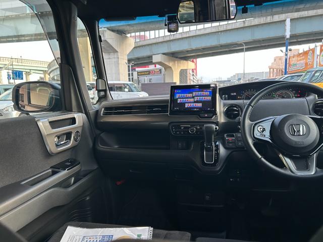 Ｎ－ＢＯＸカスタム Ｌ　スタイル＋ブラック　両側電動スライドドアフルセグナビＢｌｕｅｔｏｏｔｈ付　アイドリングストップ　衝突被害軽減ブレーキ　ＡＣＣドライブレコーダー　ＥＴＣスマートキー　電子パーキング（21枚目）