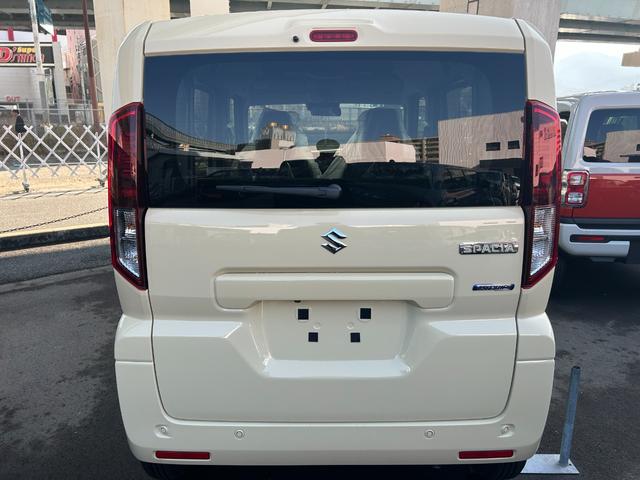 スペーシア ハイブリッドＸ　届出済未使用車　禁煙車　全方位モニター付きフルセグナビＢｌｕｅｔｏｏｔｈ付　アイドリングストップ　衝突被害軽減ブレーキ両側手動電動スライドドアサーキュレータ付きオットマン（3枚目）