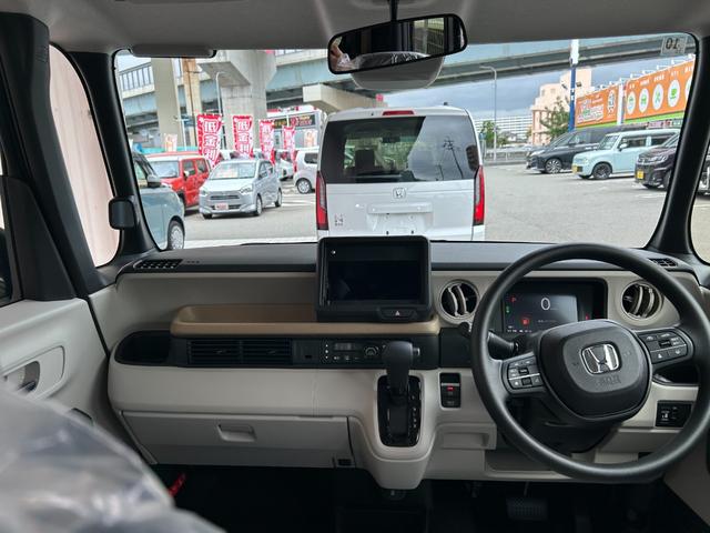 Ｎ－ＢＯＸ ベースグレード　禁煙車アルミホイールキーレス　スマートキー　電子パーキング片側電動スライドドアアイドリングストップ　衝突被害軽減ブレーキ　ＡＣＣ（18枚目）