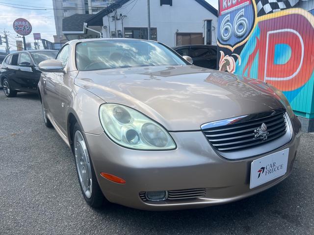 ソアラ ４３０ＳＣＶ　ユーザー買取車　電動オープン　マークレビンソン　純正アルミホイール（4枚目）