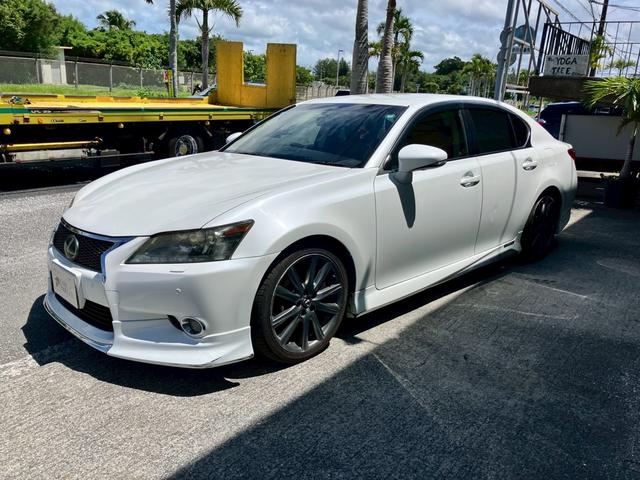 ＧＳ ＧＳ４５０ｈ　バージョンＬ　モデリスタエアロ　ホワイトパールクリスタルシャイン　ローダウン（12枚目）