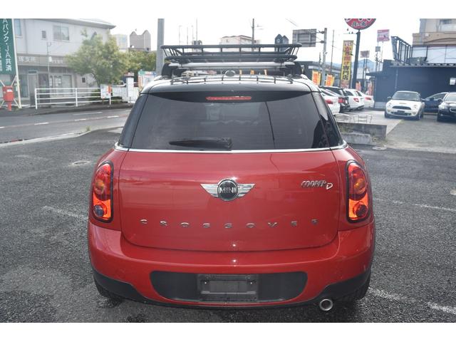 ＭＩＮＩ クーパーＤ　クロスオーバー　スマートキー　プッシュスタート　デジタルサイドミラー　ルーフキャリア（6枚目）