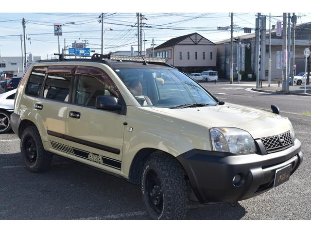 エクストレイル X バックカメラ フリップダウンモニター ブロックタイヤ(3枚目)