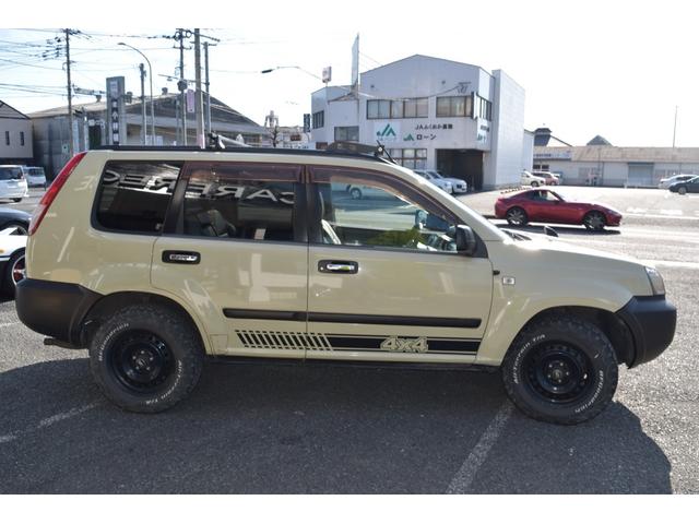 エクストレイル X バックカメラ フリップダウンモニター ブロックタイヤ(4枚目)