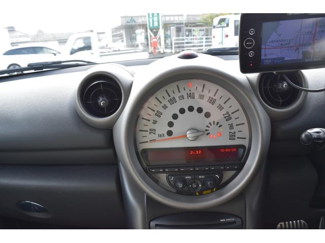 ＭＩＮＩ クーパーＳ　クロスオーバー　スマートキー　プッシュスタート　パドルシフト　シートカバー（27枚目）
