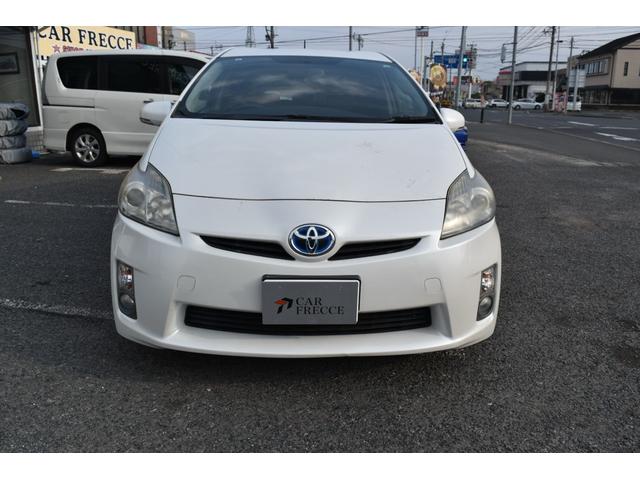 プリウス S スマートキー プッシュスタート ステアリングスイッチ 社外ナビ(2枚目)