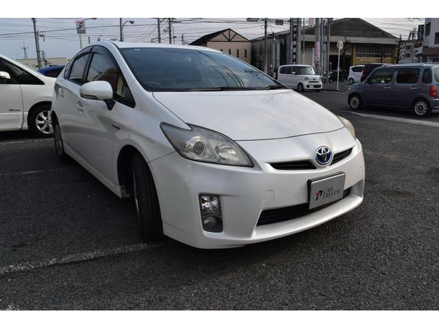 プリウス S スマートキー プッシュスタート ステアリングスイッチ 社外ナビ(3枚目)