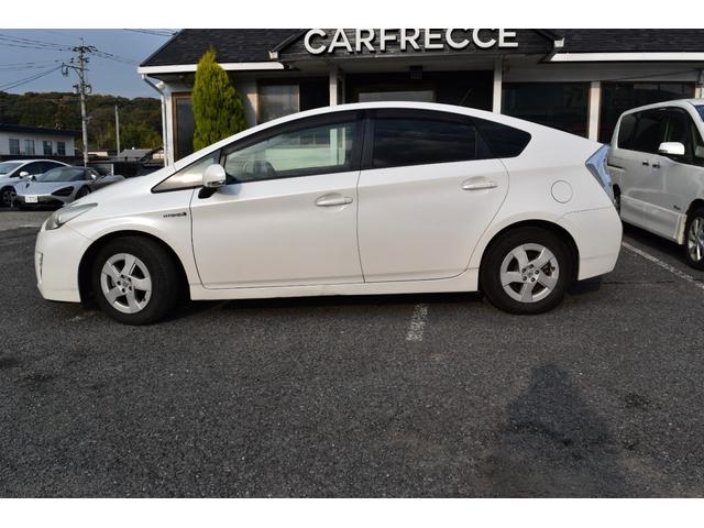 プリウス S スマートキー プッシュスタート ステアリングスイッチ 社外ナビ(5枚目)