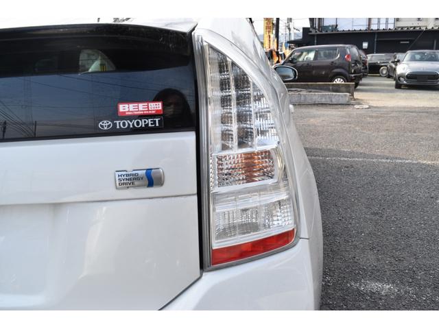 プリウス S スマートキー プッシュスタート ステアリングスイッチ 社外ナビ(9枚目)