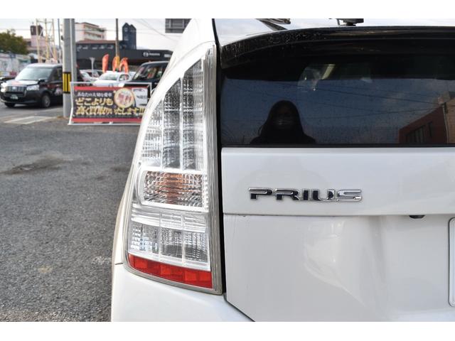 プリウス S スマートキー プッシュスタート ステアリングスイッチ 社外ナビ(10枚目)