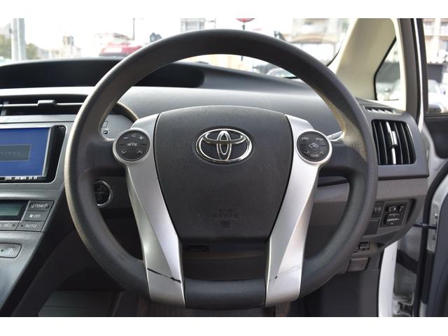 プリウス S スマートキー プッシュスタート ステアリングスイッチ 社外ナビ(23枚目)