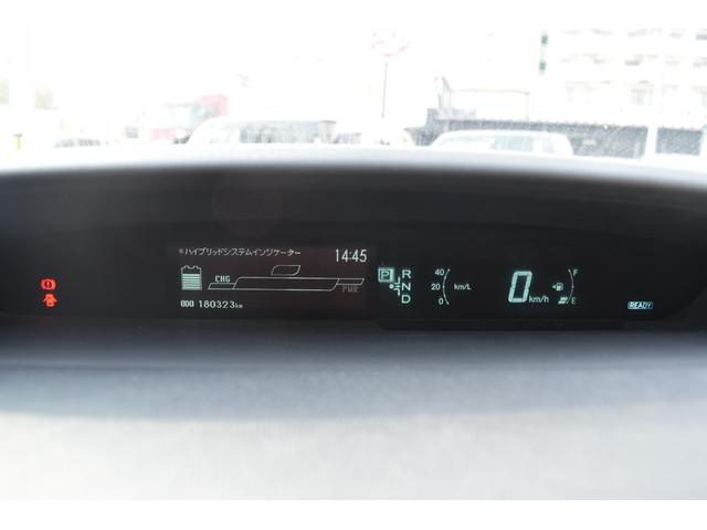 プリウス S スマートキー プッシュスタート ステアリングスイッチ 社外ナビ(24枚目)