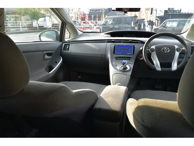 プリウス S スマートキー プッシュスタート ステアリングスイッチ 社外ナビ(27枚目)