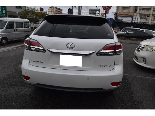 ＲＸ ＲＸ２７０　スマートキー　プッシュスタート　ステアリングスイッチ　クルーズコントロール　パワートランク　ＥＴＣ　バックカメラ（7枚目）