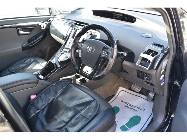 プリウス Ｇツーリングセレクション　スマートキー　プッシュスタート　社外マフラー　モデリスタエアロ　シートカバー（24枚目）