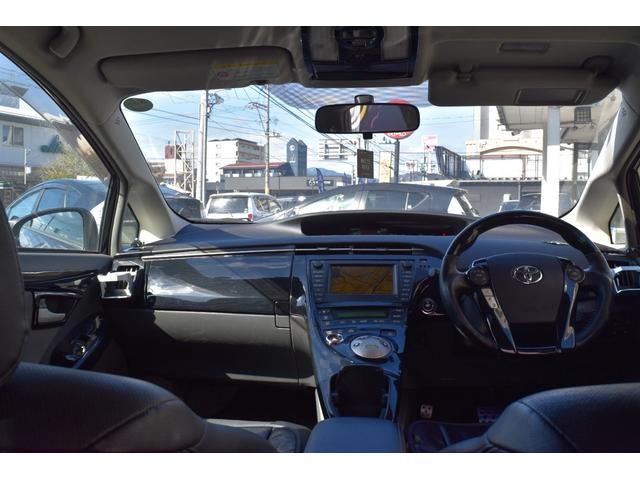 プリウス Ｇツーリングセレクション　スマートキー　プッシュスタート　社外マフラー　モデリスタエアロ　シートカバー（27枚目）