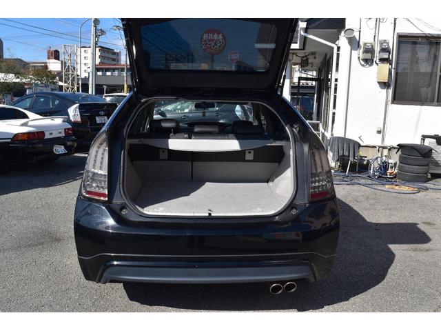 プリウス Ｇツーリングセレクション　スマートキー　プッシュスタート　社外マフラー　モデリスタエアロ　シートカバー（28枚目）