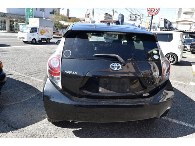 アクア G スマートキー プッシュスタート ステアリングスイッチ ETC 社外ナビ(6枚目)