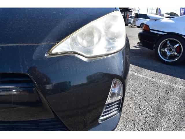 アクア G スマートキー プッシュスタート ステアリングスイッチ ETC 社外ナビ(10枚目)