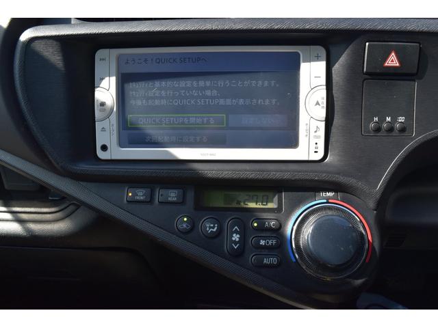 アクア G スマートキー プッシュスタート ステアリングスイッチ ETC 社外ナビ(20枚目)