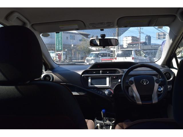 アクア G スマートキー プッシュスタート ステアリングスイッチ ETC 社外ナビ(27枚目)