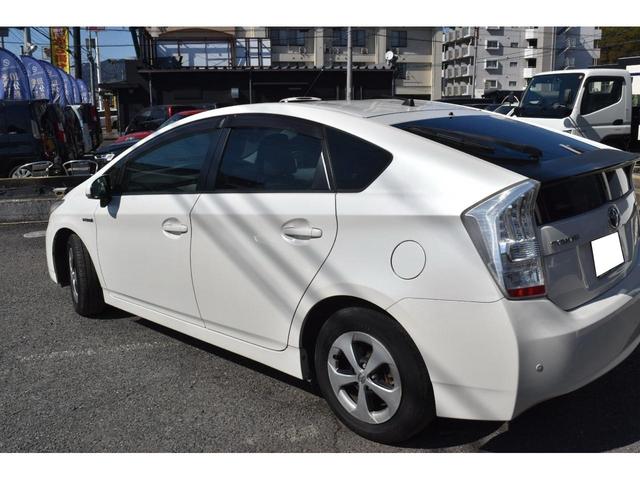 プリウス S クリアランスソナー スマートキー プッシュスタート ステアリングスイッチ オートエアコン ビルドインETC(6枚目)