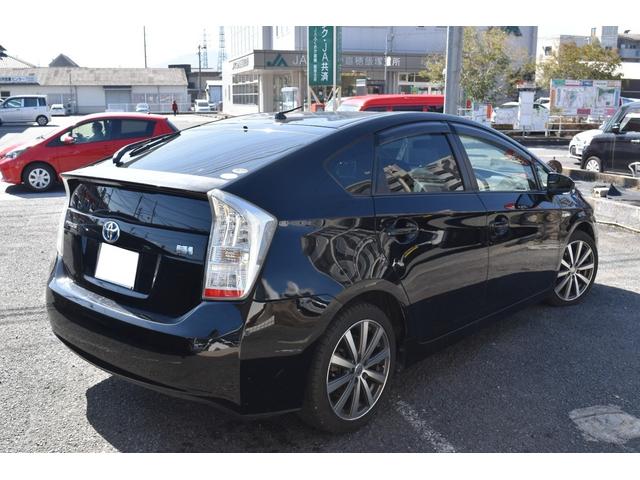 プリウス S スマートキー プッシュスタート ステアリングスイッチ 社外ナビ バックカメラ ビルドインETC 社外アルミホイール(4枚目)